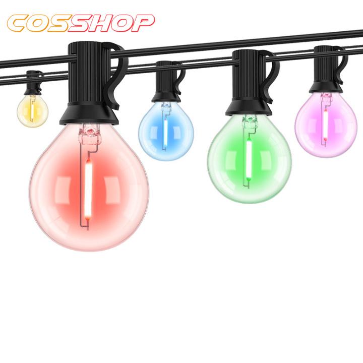 G40 LEDイルミネーションライト ストリングライト コンセント式 マルチ