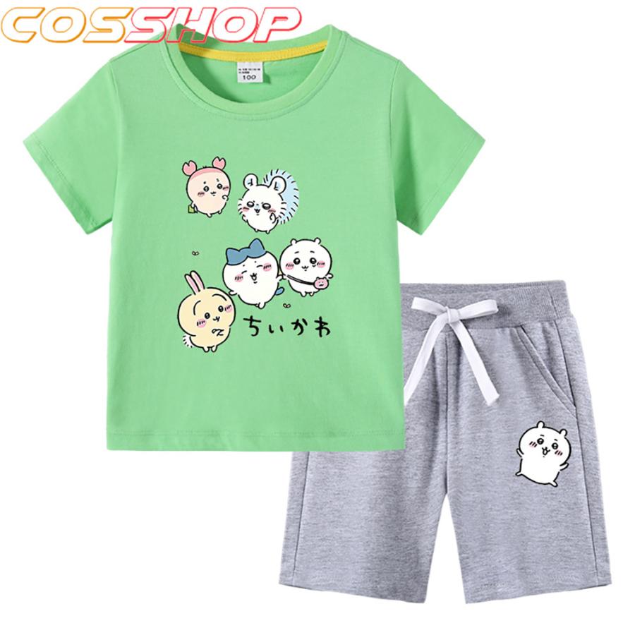 キッズ Tシャツ 半袖 子供服 ちいかわ ハチワレ ウサギ モモンガ