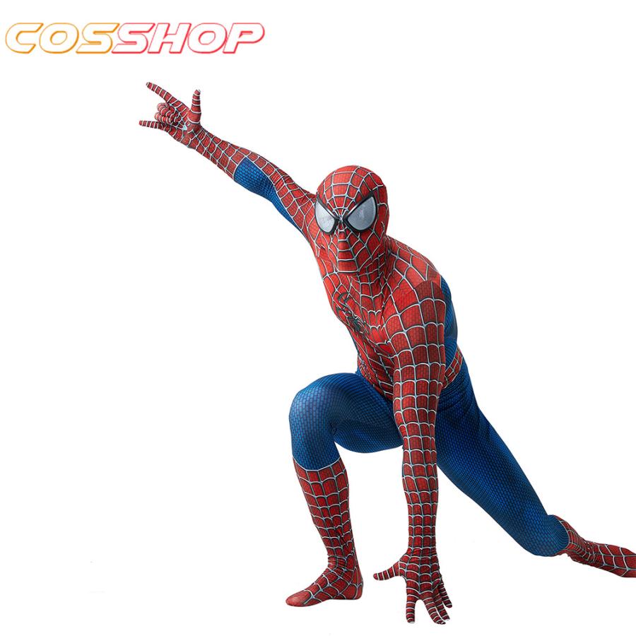 トニー スパイダーマン 全身タイツ ハロウィン イベント 通気 柔らかい