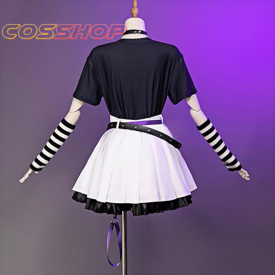 hololive vtuber 紫咲シオン 風 コスプレ衣装 尻尾 cosplay 仮装 二次会 イベント パーティー コスチューム ハロウィンの画像