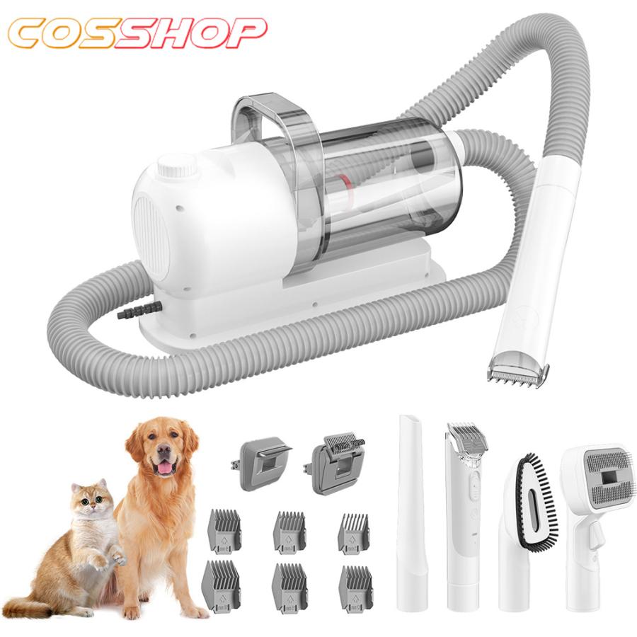 犬猫兼用 ブラシ グルーミングバキューム ペット用グルーミングブラシ 犬猫兼用 クリーニングボタン付 (100円