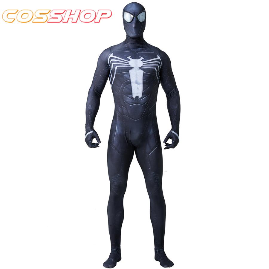 ヴェノム2 スパイダーマン ブラック 全身タイツ ハロウィン イベント