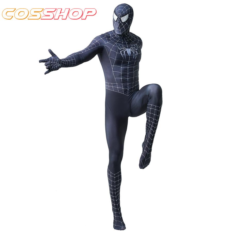 ヴェノム スパイダーマン ブラック 全身タイツ ハロウィン イベント