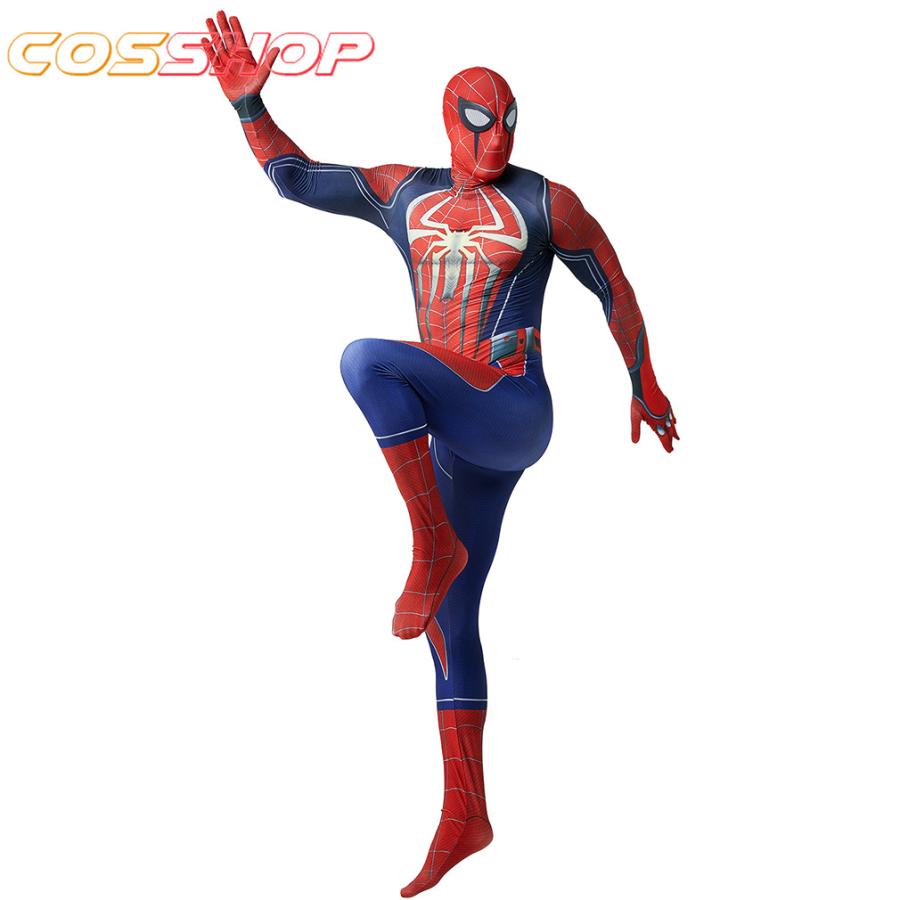 2024 新型スパイダーマン 全身タイツ 通気 柔らかい 弾力 伸縮性あり