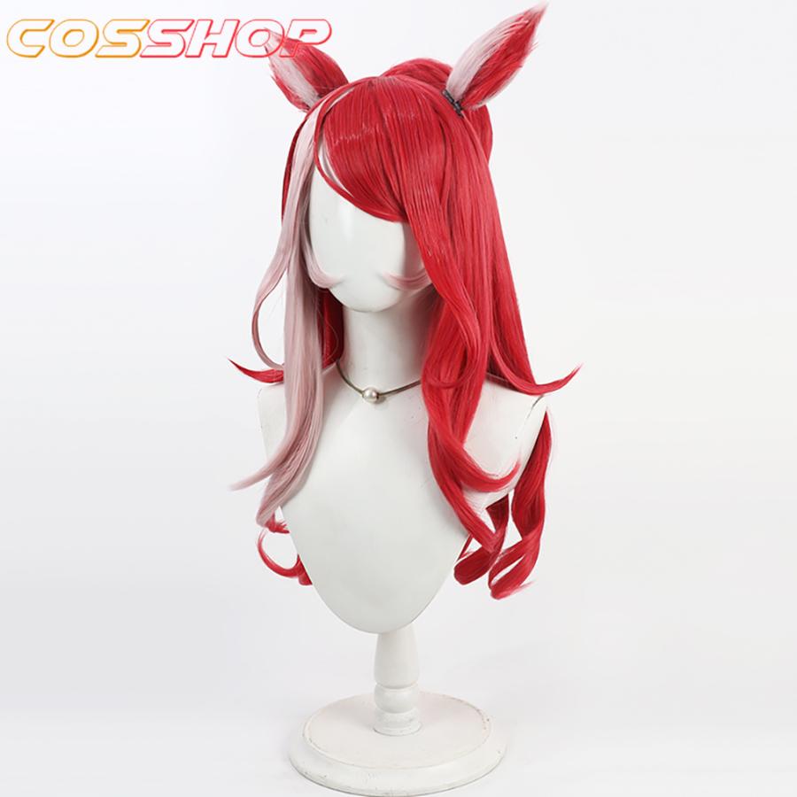 ウマ娘 プリティーダービー ラヴズオンリーユー 風 コスプレウィッグ