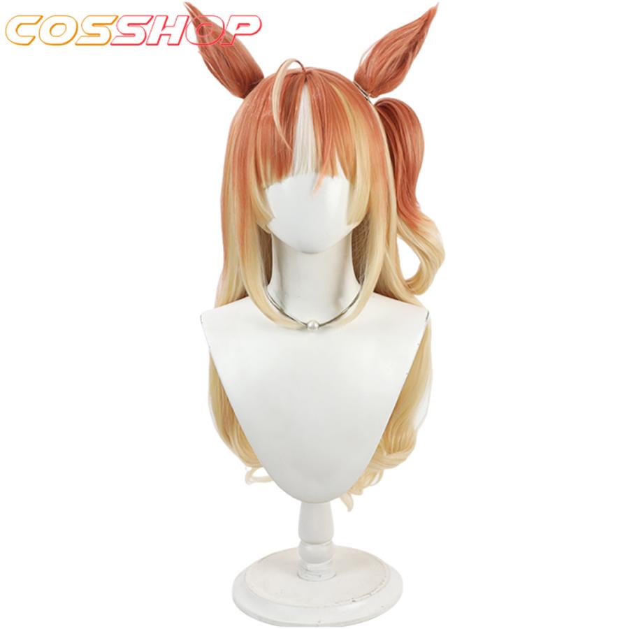 ウマ娘 プリティーダービー エスポワールシチー 風 コスプレウィッグ