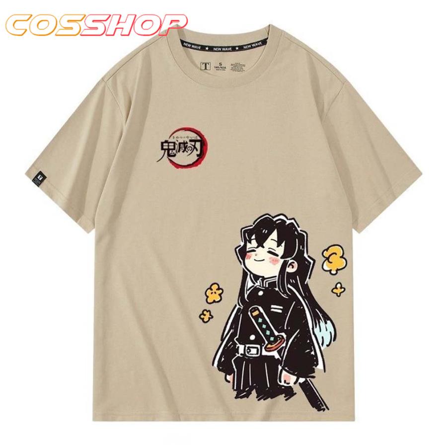 鬼滅の刃 竈門炭治郎 竈門禰豆子 我妻 善逸 半袖 tシャツ 袖 綿 シャツ 