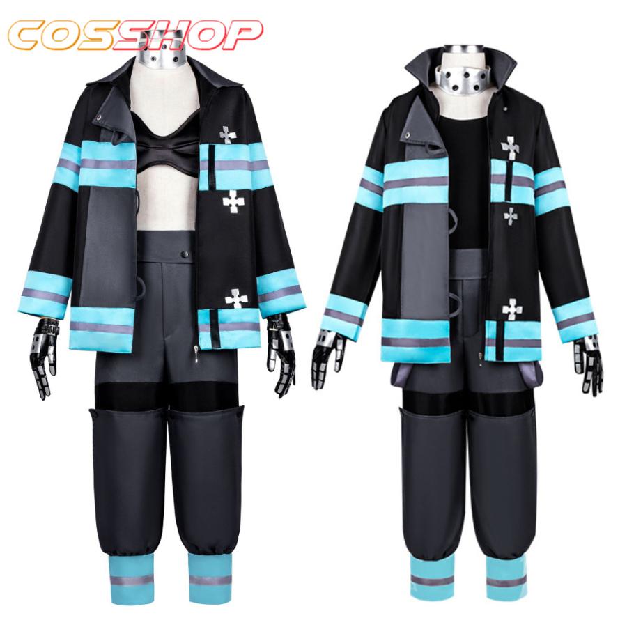 炎炎ノ消防隊 風 環古達舞台服 コスプレ衣装 コスプレ イベント 演出服