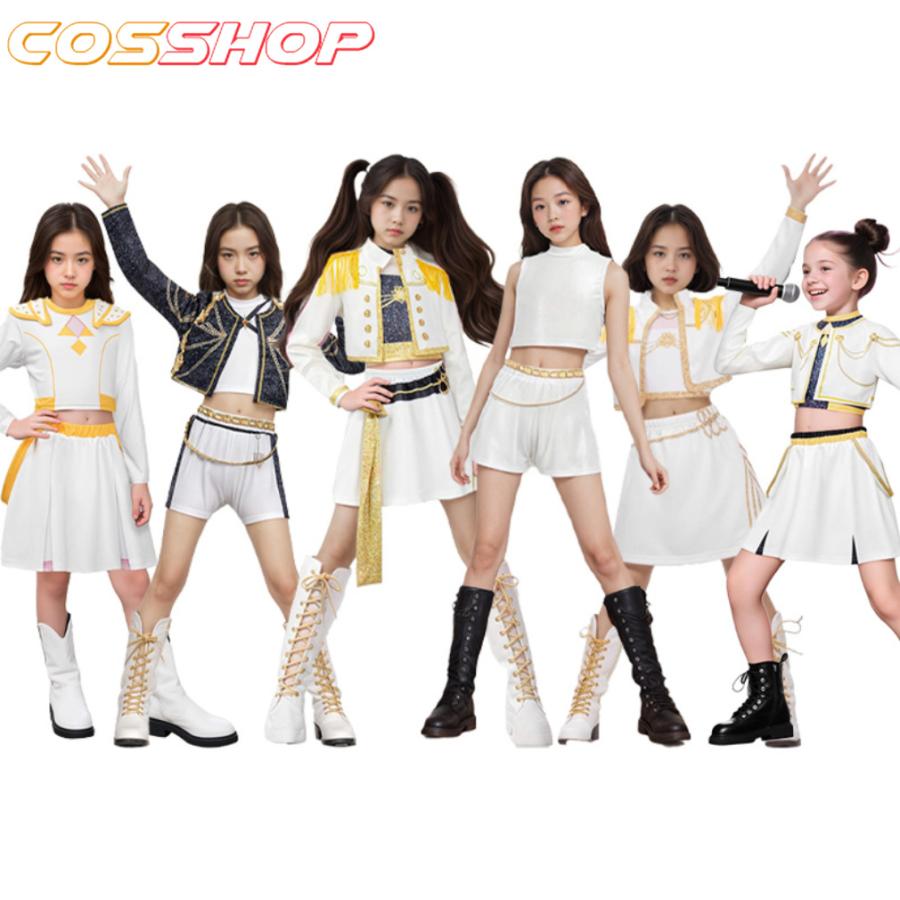 KPOPガールズ デーモン ハンターズ 子供用 ルミ ミラ ゾーイ コス服