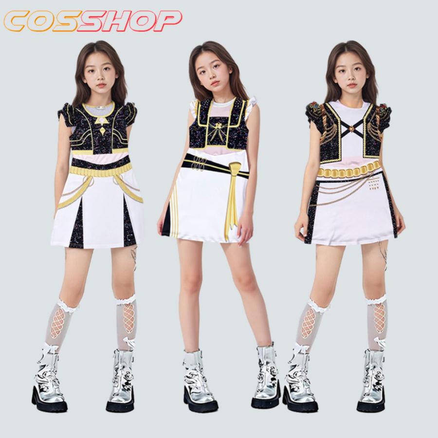 KPOPガールズ デーモン ハンターズ ルミ ミラ ゾーイ コス服 コスプレ