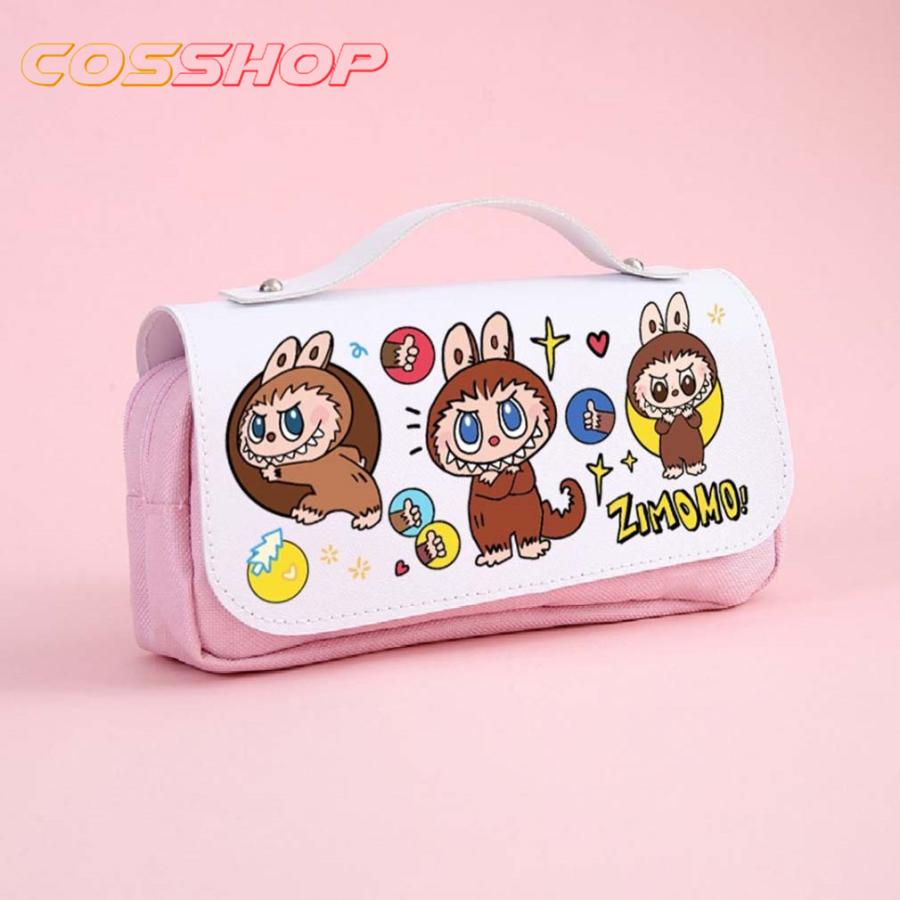 ラブブ型　ポーチ　ペンケース　筆箱 ラブブ ペンケース かわいい 大容量高校生 大学生 小学生 可愛い