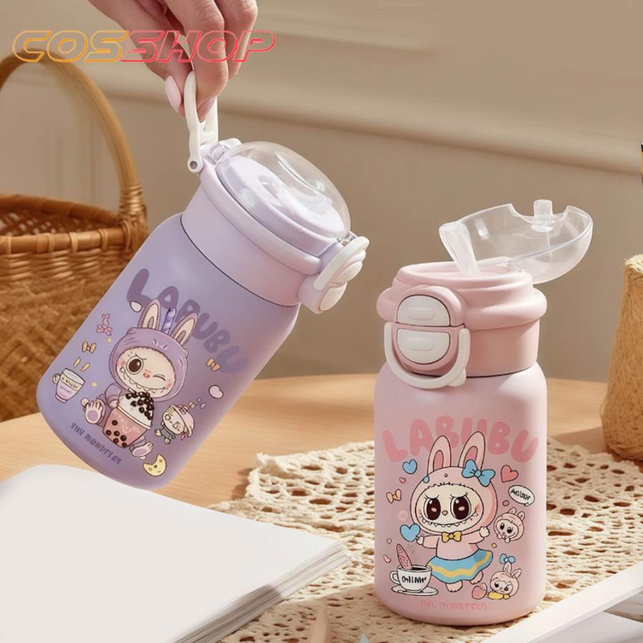 ラブブ 水筒 ストロー付き 直飲み ワンタッチ おしゃれ かわいい