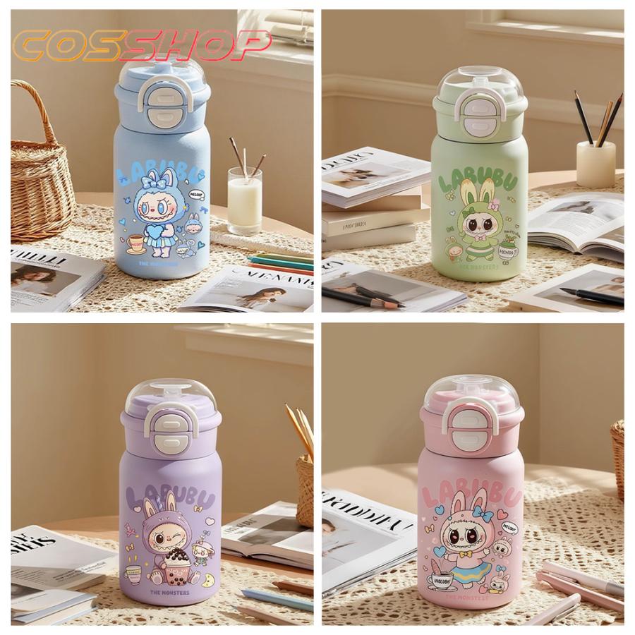 ラブブ 水筒 ストロー付き 直飲み ワンタッチ おしゃれ かわいい
