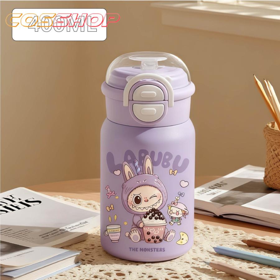 ラブブ 水筒 ストロー付き 直飲み ワンタッチ おしゃれ かわいい