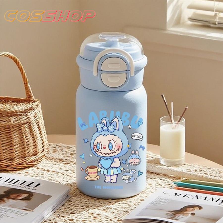 ラブブ 水筒 ストロー付き 直飲み ワンタッチ おしゃれ かわいい
