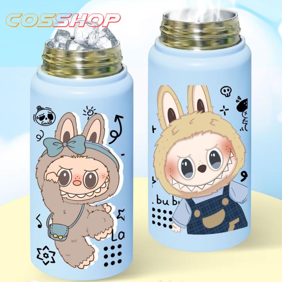 ラブブ 水筒 ストロー付き 直飲み ワンタッチ おしゃれ かわいい