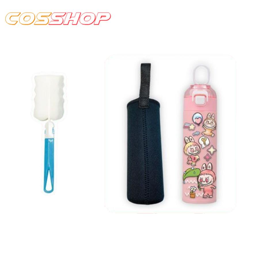 ラブブ 水筒 ストロー付き 直飲み ワンタッチ おしゃれ かわいい