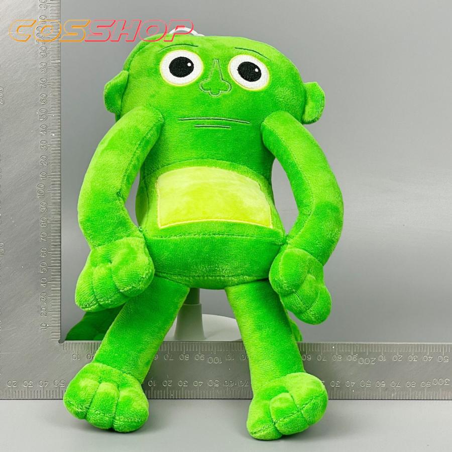 緑色のぬいぐるみキャラクター トゥントゥントゥンサフール ぬいぐるみ キャラクター グッズ 可愛い
