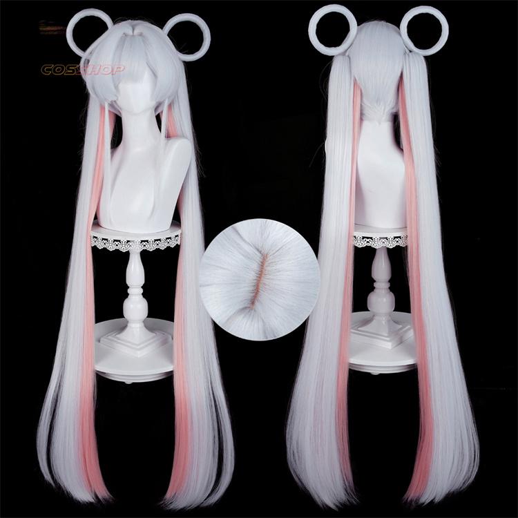 超かぐや姫！月見 ヤチヨ 風 コスプレウィッグ かつら cosplay wig