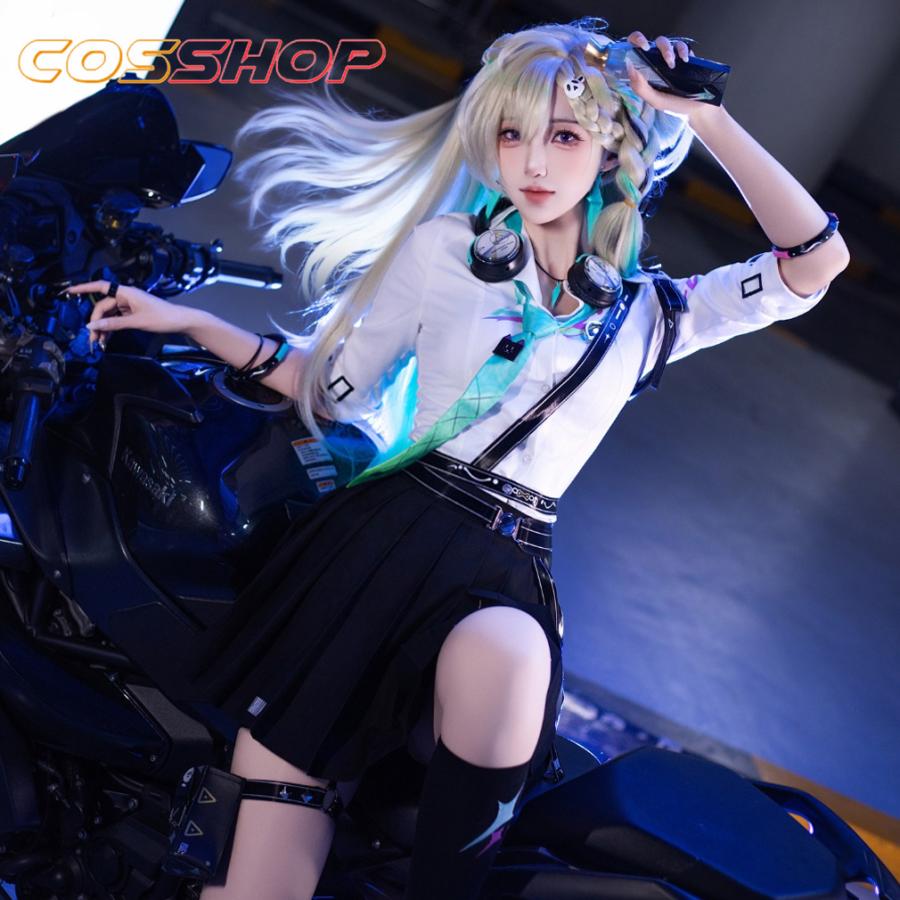 鳴潮 リンネー コスプレ衣装 コスチューム かつら コスプレウイッグ 道具 コス服 風 ハロウィン 変装 イベント パーティー　_3