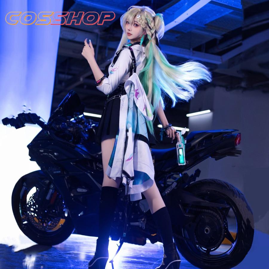 鳴潮 リンネー コスプレ衣装 コスチューム かつら コスプレウイッグ 道具 コス服 風 ハロウィン 変装 イベント パーティー　_2