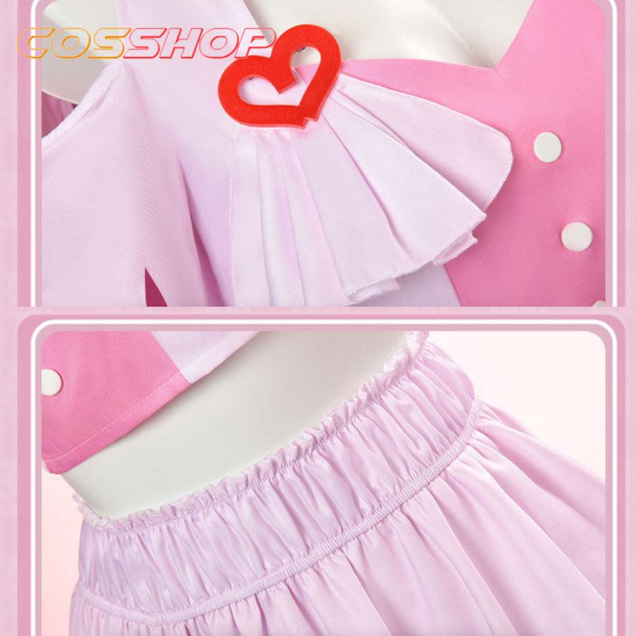 ウマ娘プリティーダービー 4.5周年 コスプレ衣装 ピンク 勝負服 風