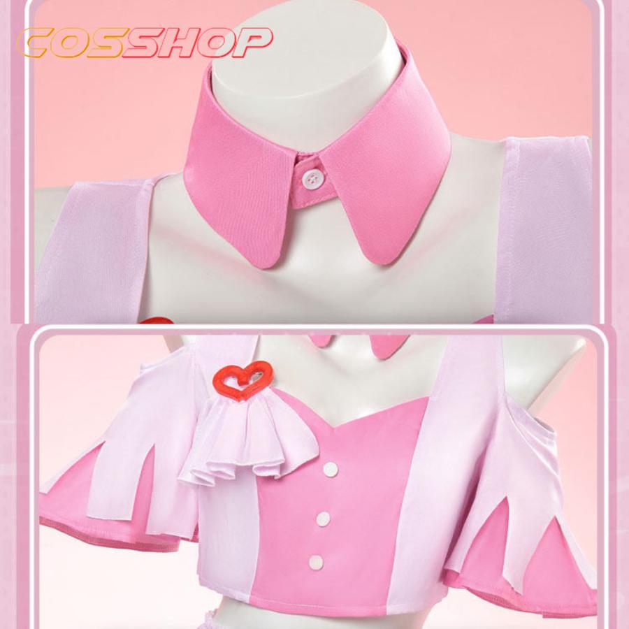 ウマ娘プリティーダービー 4.5周年 コスプレ衣装 ピンク 勝負服 風