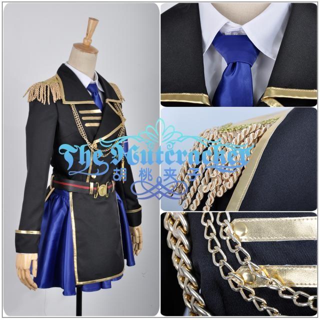 DK2394 K (アニメ)　淡島 世理（あわしま せり） 風 コスプレ衣装　完全オーダーメイドも対応可能 オリジナルアニメ K ケイ 第2期 淡島 世理 あわしま せり 軍服 風