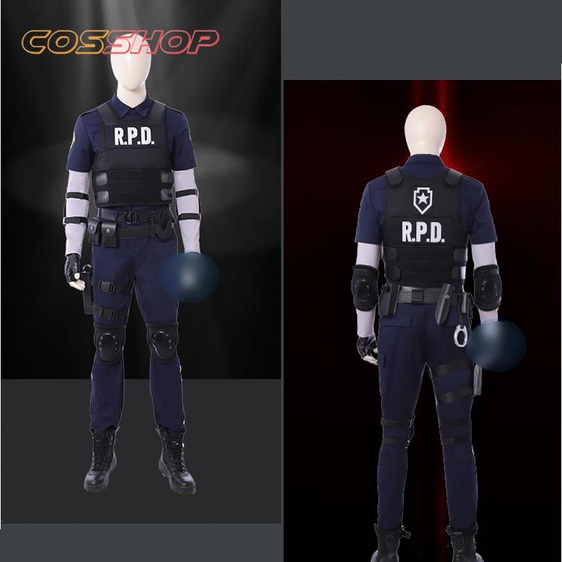 バイオハザード RE:2 レオン・S・ケネディ 風 コスプレ衣装 イベント