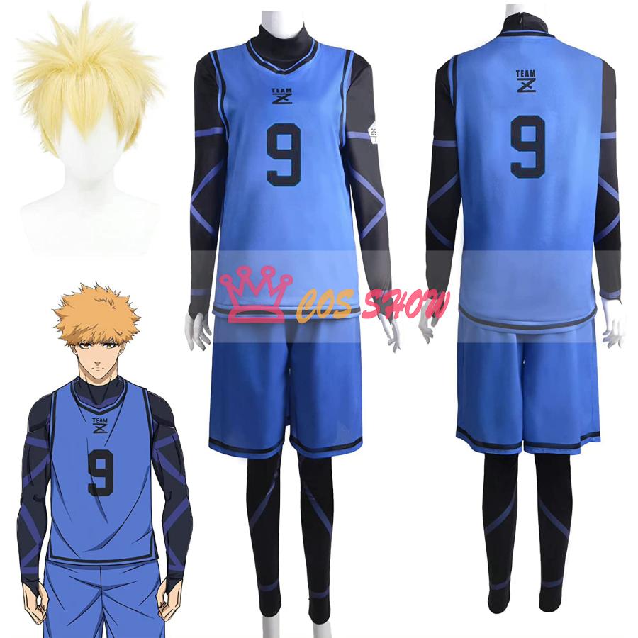 ブル Blue Cosplay コスプレ衣装 千切豹馬 蜂楽廻 潔 世一X L ブルーロック 潔世一 千切豹馬 蜂楽廻 ユニフォーム コスプレ衣装
