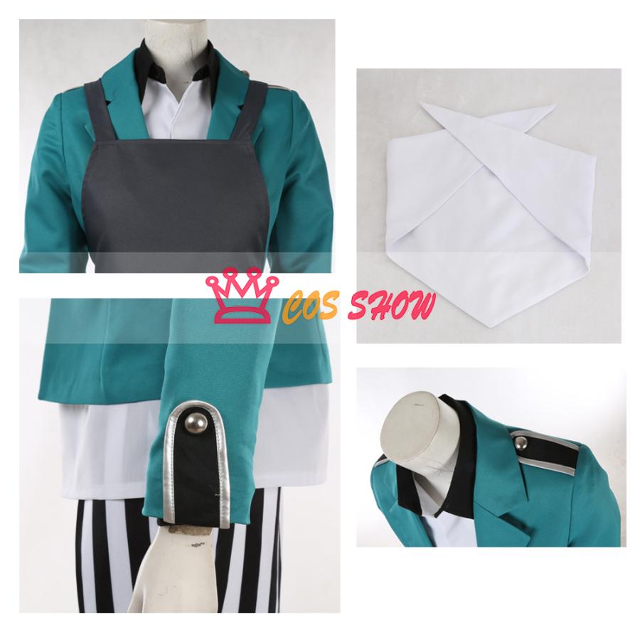 美少年探偵団　美少年シリーズ　袋井満　男子制服＋エプロン＋ウィッグ　L~XL 美少年探偵団 美少年シリーズ 袋井満 男子制服＋エプロン＋ウィッグ L~XL