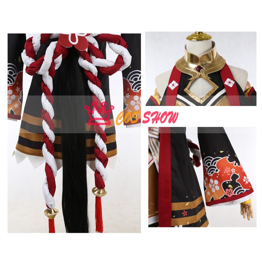 ウマ娘 プリティーダービー キタサンブラック 勝負服 コスプレ衣装 髪