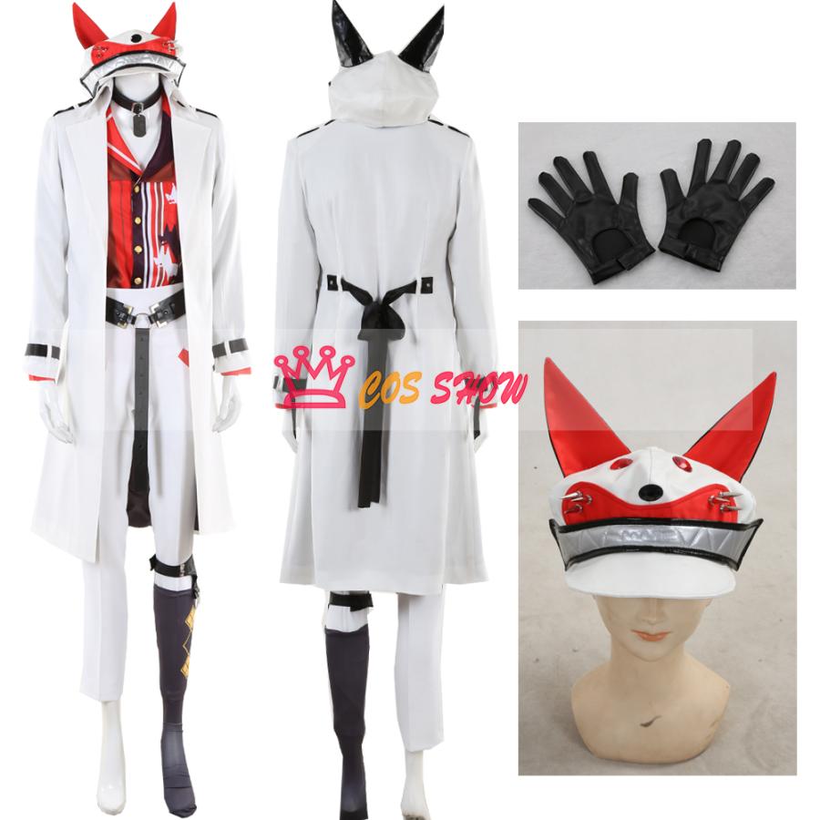 バーチャル YouTuber VTuber NIJISANJI EN  ミスタ・リアス Mysta Rias風 コスプレ衣装 cosplay 仮装 帽子+手袋+靴下付き オーダーメイド製作可能 仮装 イベントの画像