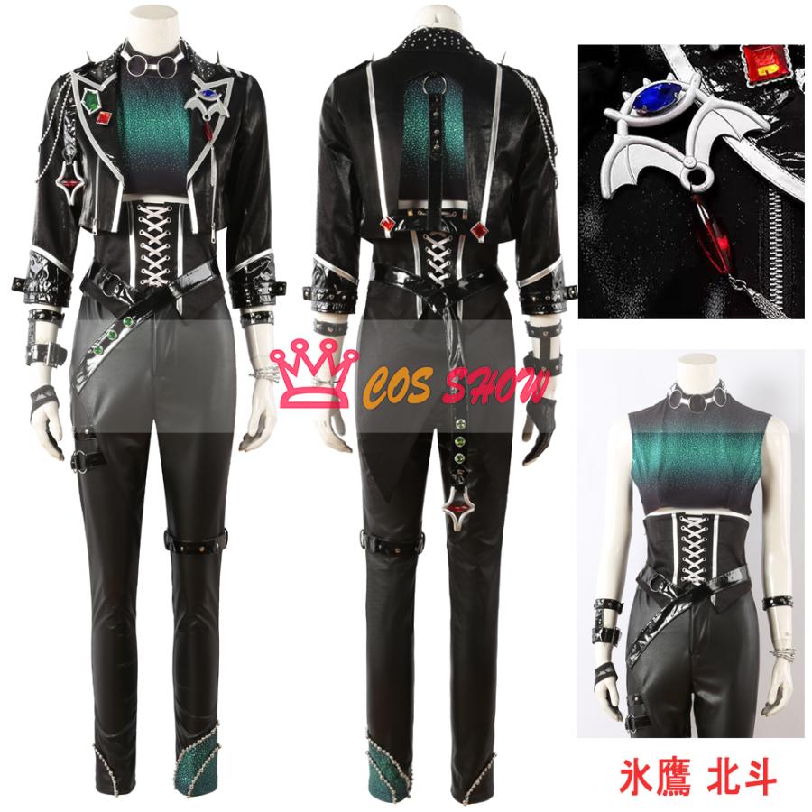 逆先夏目 イービル衣装 コスプレ 逆先夏目 EVIL コスプレ ウィッグ 衣装 あんさんぶるスターズ