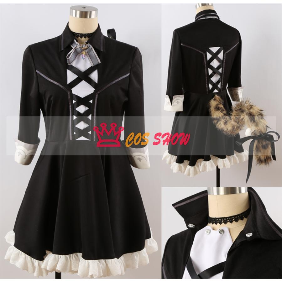 NU: カーニバル エイト メイド服 コスプレ衣装 耳+尻尾追加可能