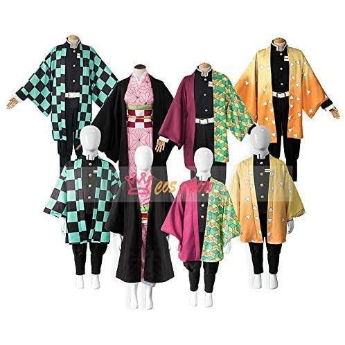鬼滅の刃 子供服 竈門 炭治郎（かまど たんじろう）コスプレ衣装 子供