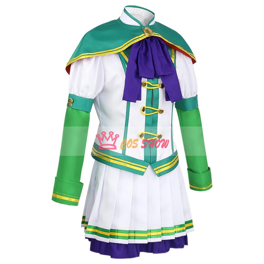 ウマ娘 プリティーダービー サイレンススズカ コスプレ衣装 手袋+髪
