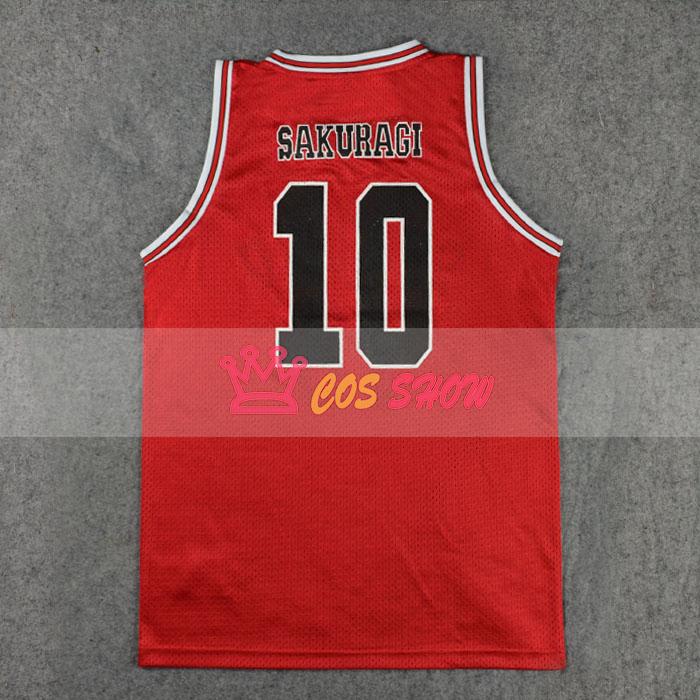 スラムダンク SLAM DUNK 湘北高校 SHOHOKU 10番 桜木花道 上下セット