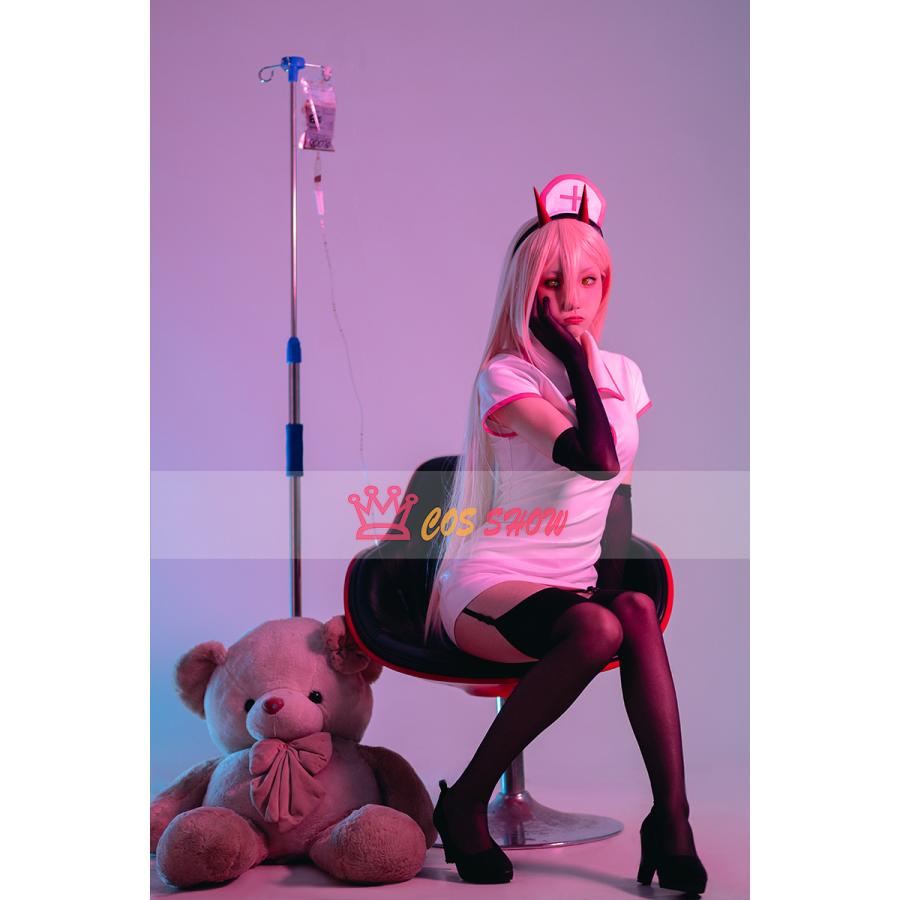 チェンソーマン マキマ パワー セクシー ナース服 コスプレ衣装 チェンソーマン マキマ パワー セクシー ナース服 コスプレ衣装