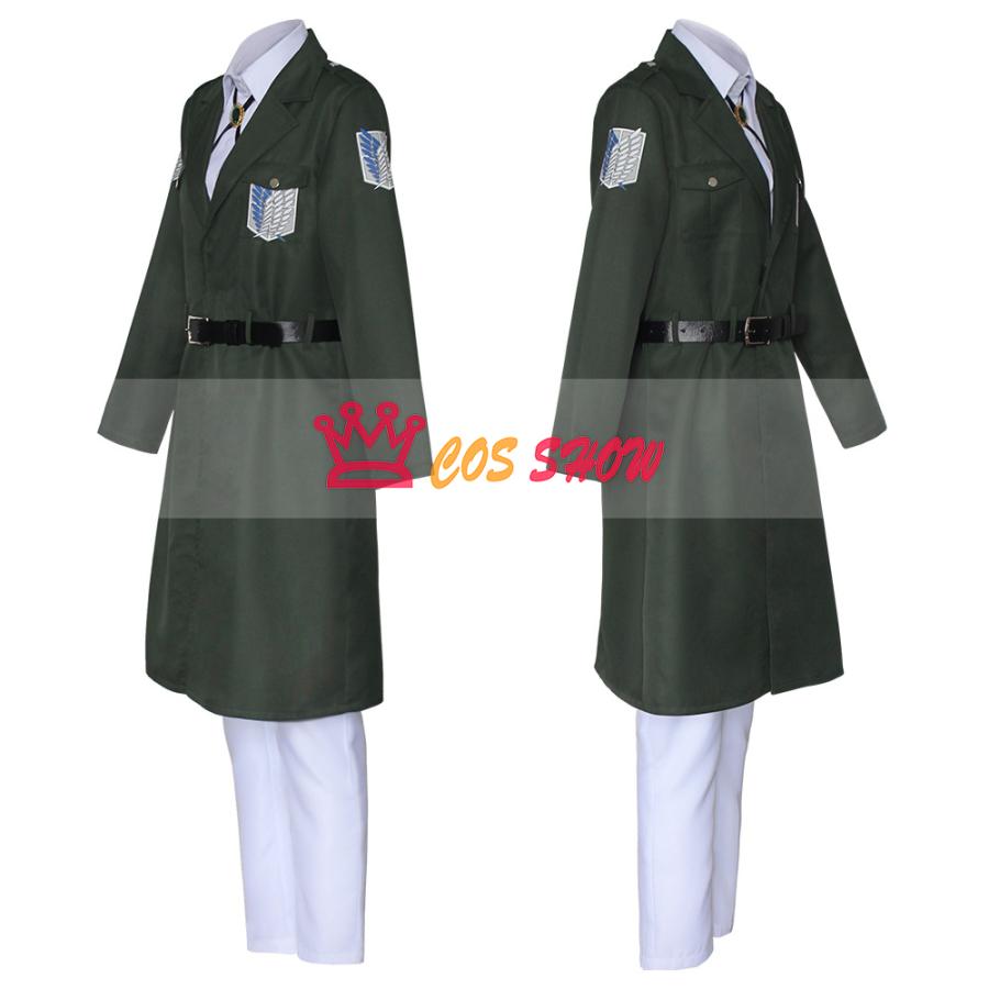 進撃の巨人attack fes（アタック・フェス）コスプレ衣装 ロングコート 進撃の巨人 attack fes 調査兵団コート M