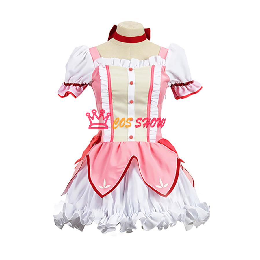 魔法少女まどかマギカ 鹿目まどか戦闘服ver. フルセットコスプレ衣装 魔法少女まどか マギカ 鹿目まどか かなめまどか 戦闘服 コスプレ衣装