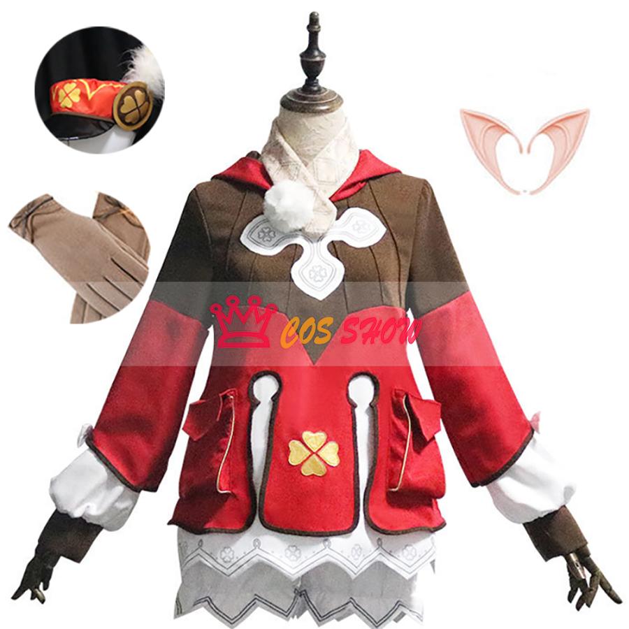 原神 キャラクター衣装 げんしん クレー コスプレ衣装 大人用 子供用 Cosplay仮装 イベント クリスマス コスプレ衣装 かわいい 学園祭 舞台 クリスマス メイド服 ハロウィン Y T0554 Show Cos 安い本物