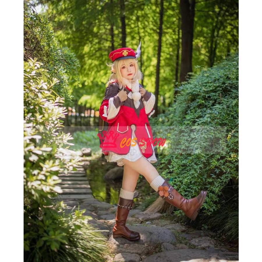原神 げんしん クレー コスプレ衣装 cosplay仮装 イベント かわいい