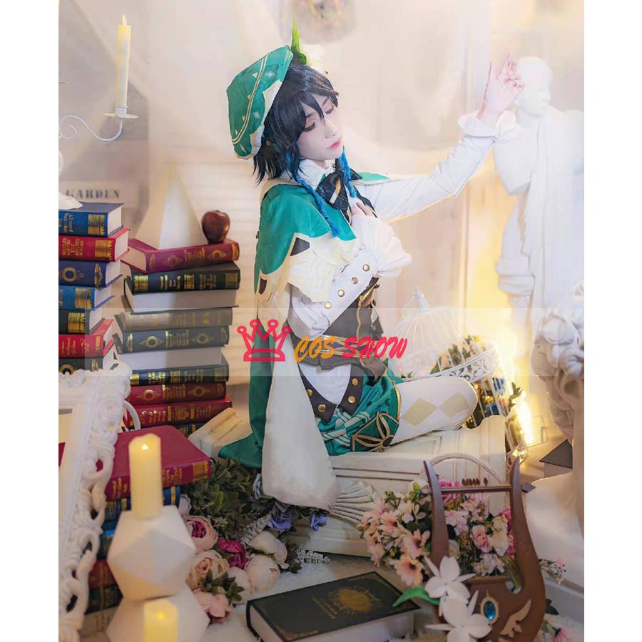 原神 げんしん ウェンティ コスプレ衣装 cosplay仮装 帽子+靴下 原神 げんしん ウェンティ コスプレ衣装 cosplay仮装 帽子+靴下