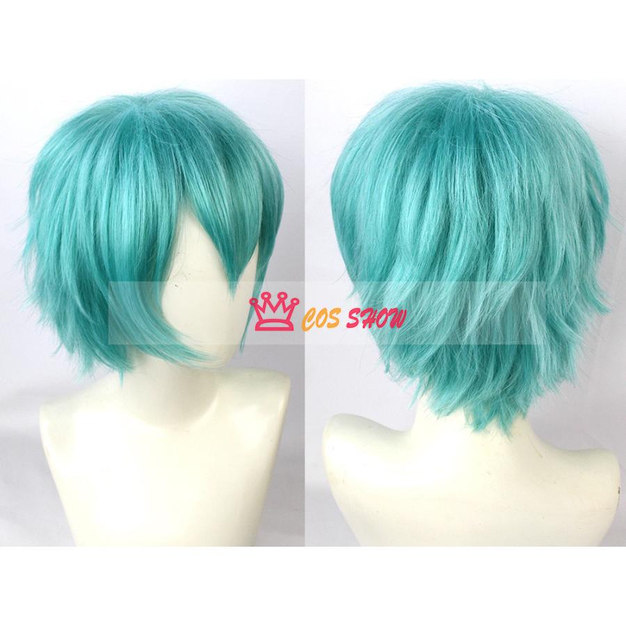 <専用出品>ミクオ　コスプレウィッグ ボーカロイド VOCALOID2 初音ミクオ風 コスプレ衣装 cosplay エナメル