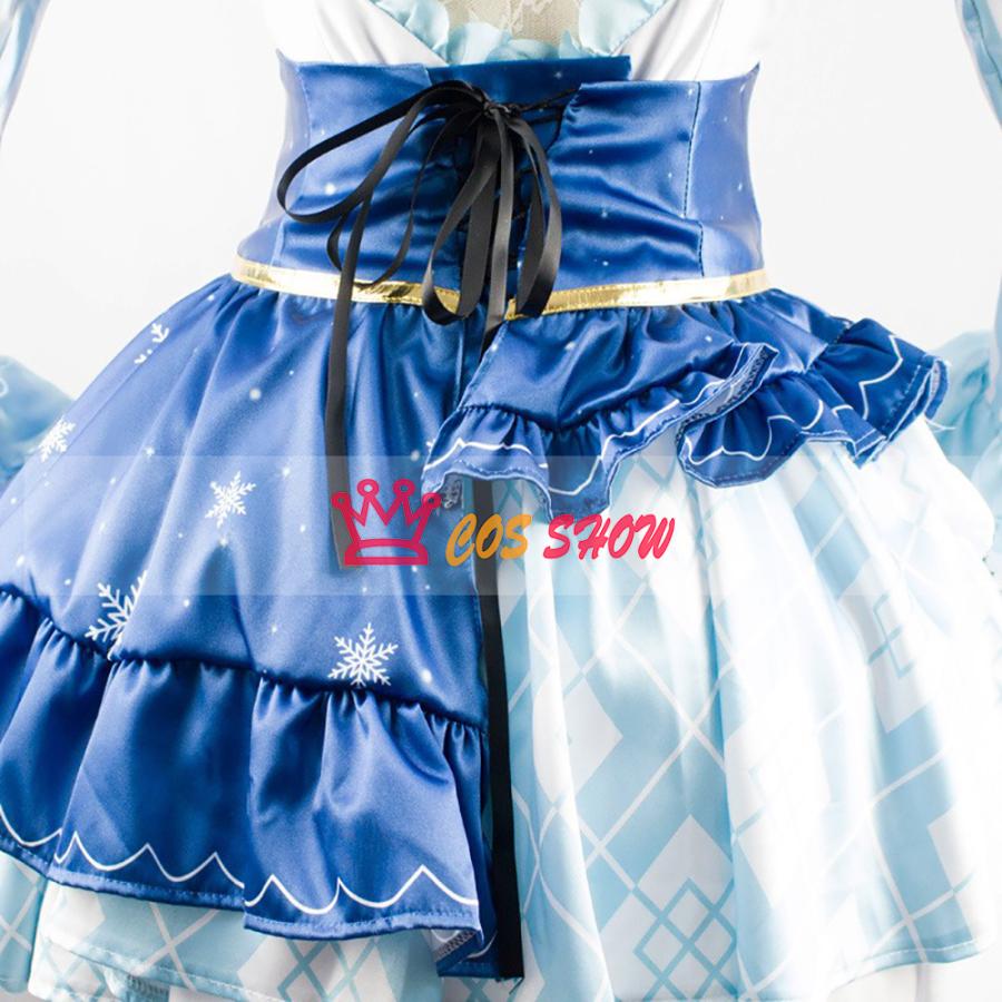 雪ミク 初音ミク VOCALOID 2019 Snow Princess プリンセス風 コスプレ 