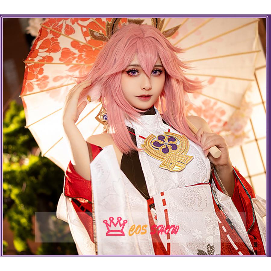 豪華版 原神 げんしん 稲妻 八重神子 やえみこ コスプレ衣装 cosplay