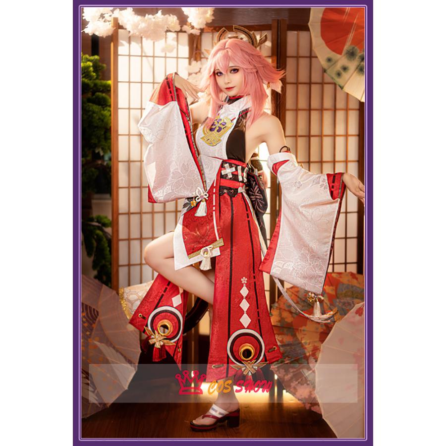 原神（Genshin） 八重神子 やえみこ コスプレ衣装 原神 げんしん