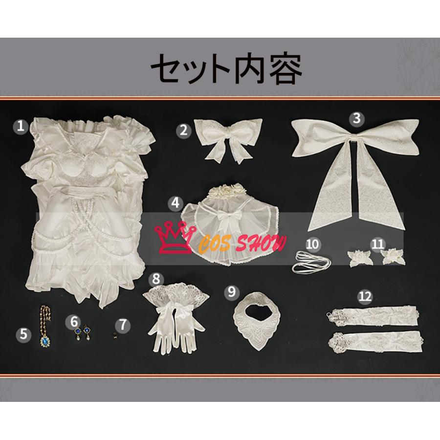 第五人格 Identity V アイデンティティ5 血の女王 約束された日 マリー コスプレ衣装 花嫁 遡及シリーズ cosplay 仮装 イベント クリスマス ハロウィン ステージ_9