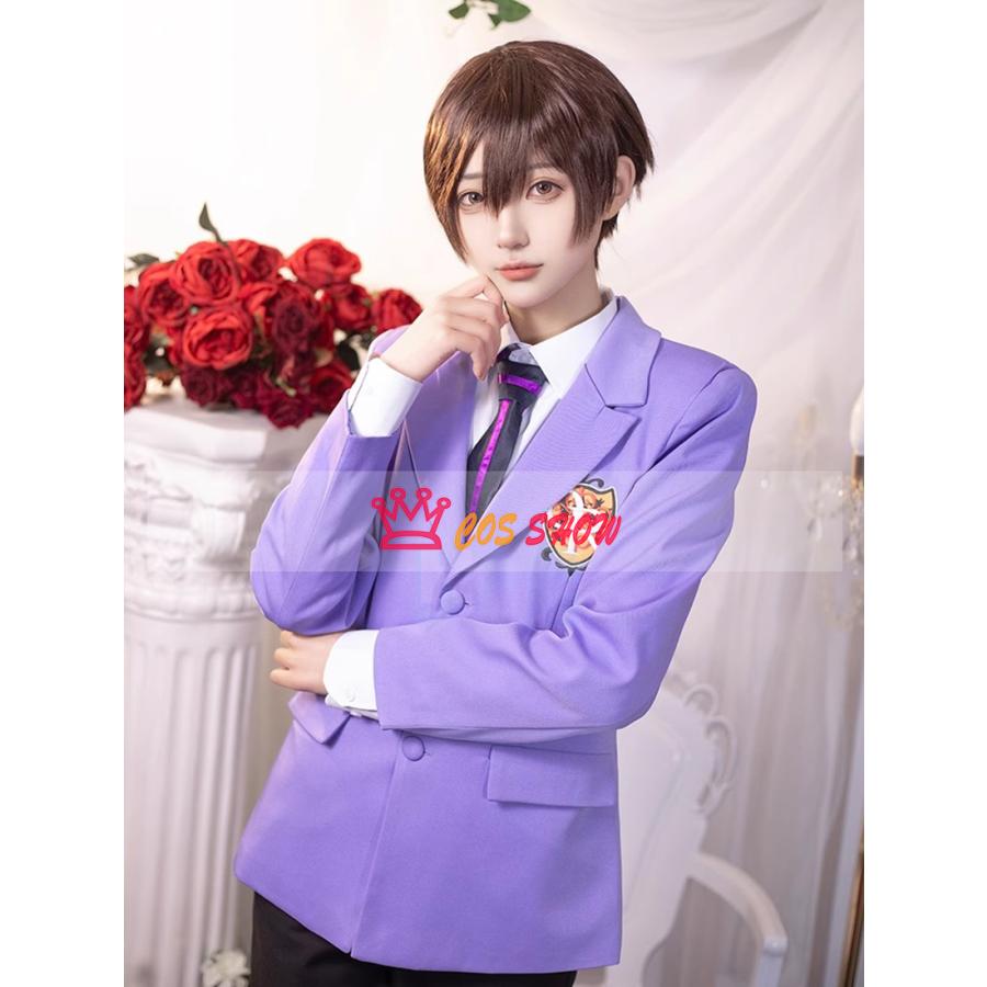 桜蘭高校ホスト部 男子制服 藤岡ハルヒ 須王環 コスプレ衣装 刺繍 運動